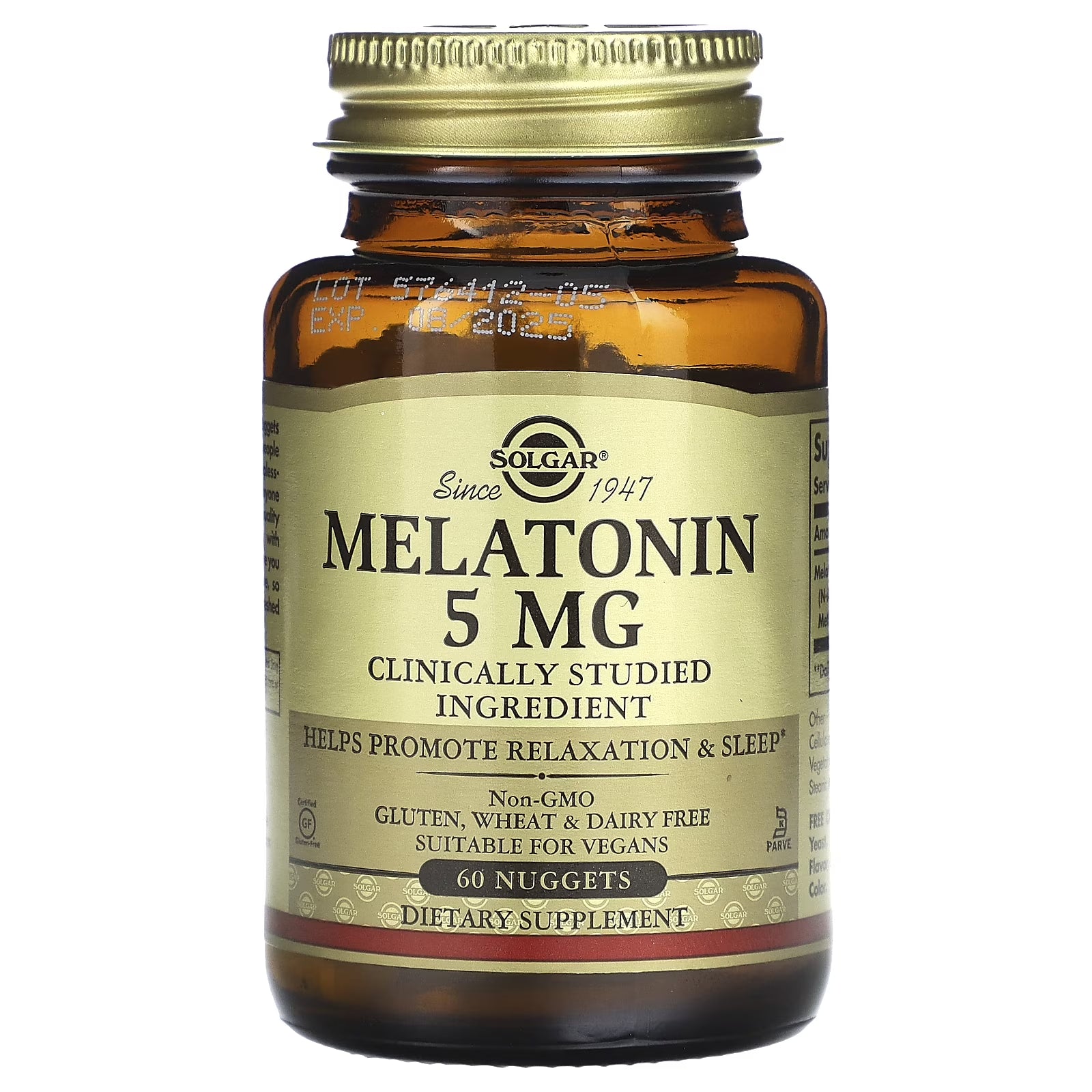 Melatonin 5 Mg Nuggets - 60 Ct