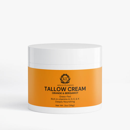 Tallow Cream Orange & Bergamot
