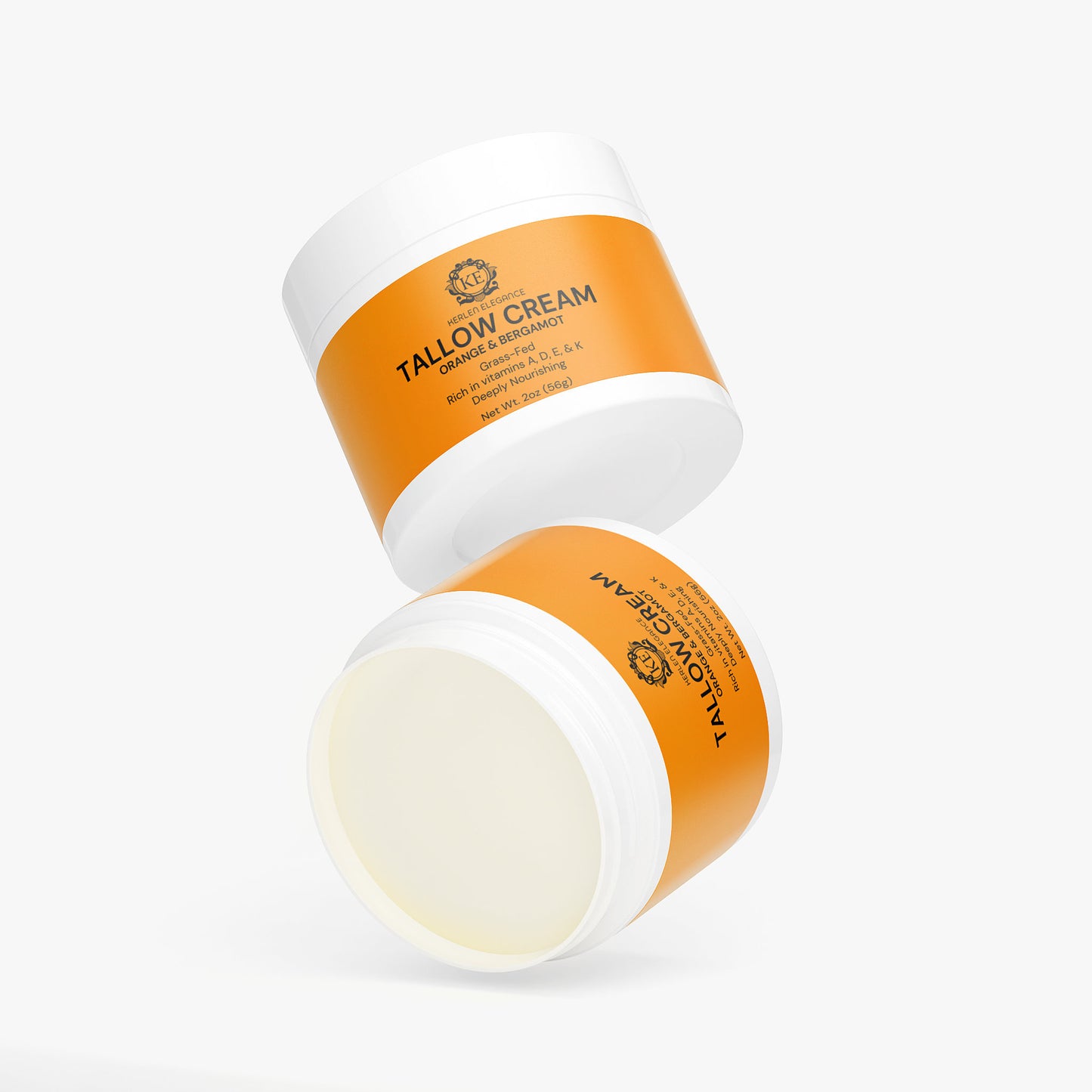 Tallow Cream Orange & Bergamot