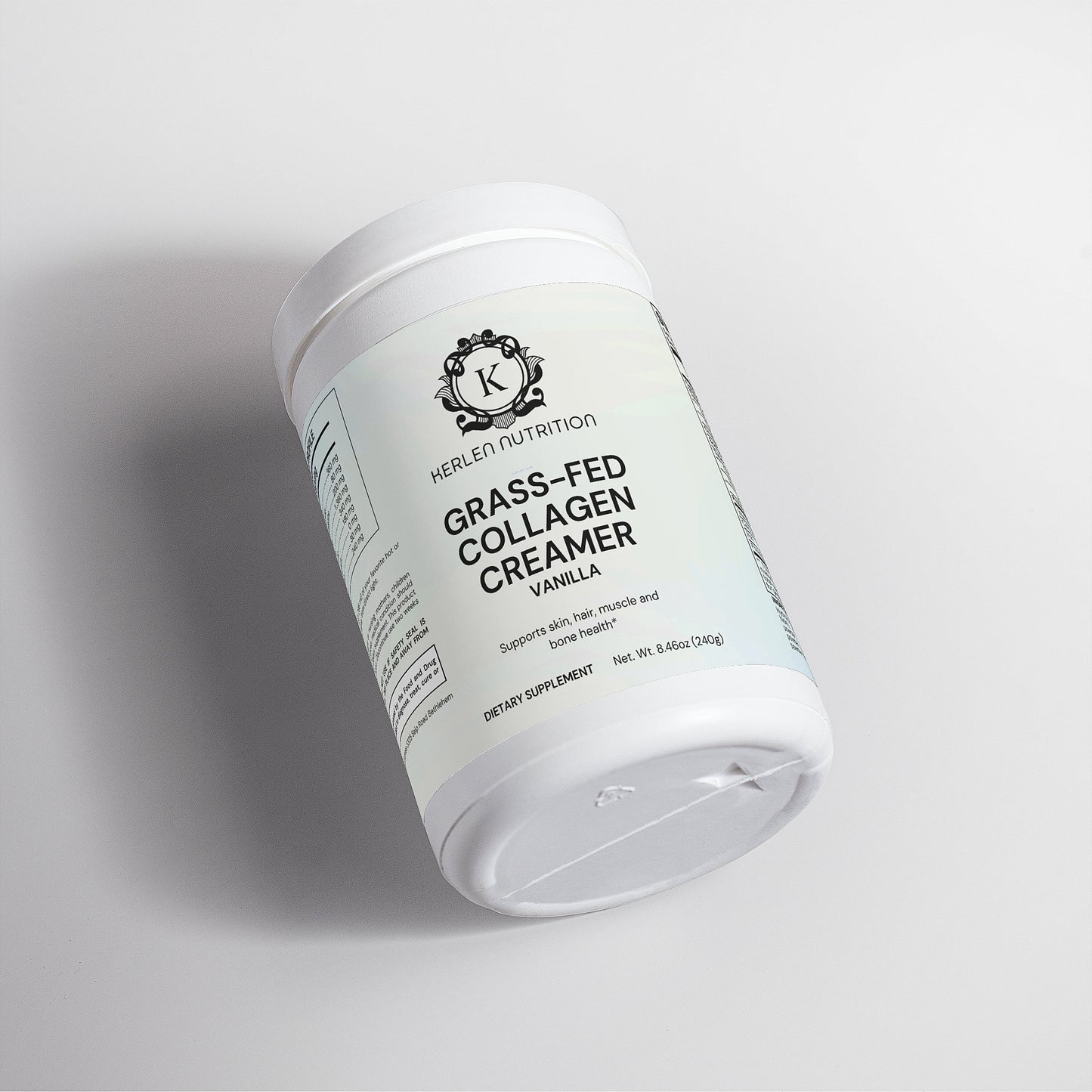 Grass-Fed Collagen Creamer (Vanilla)