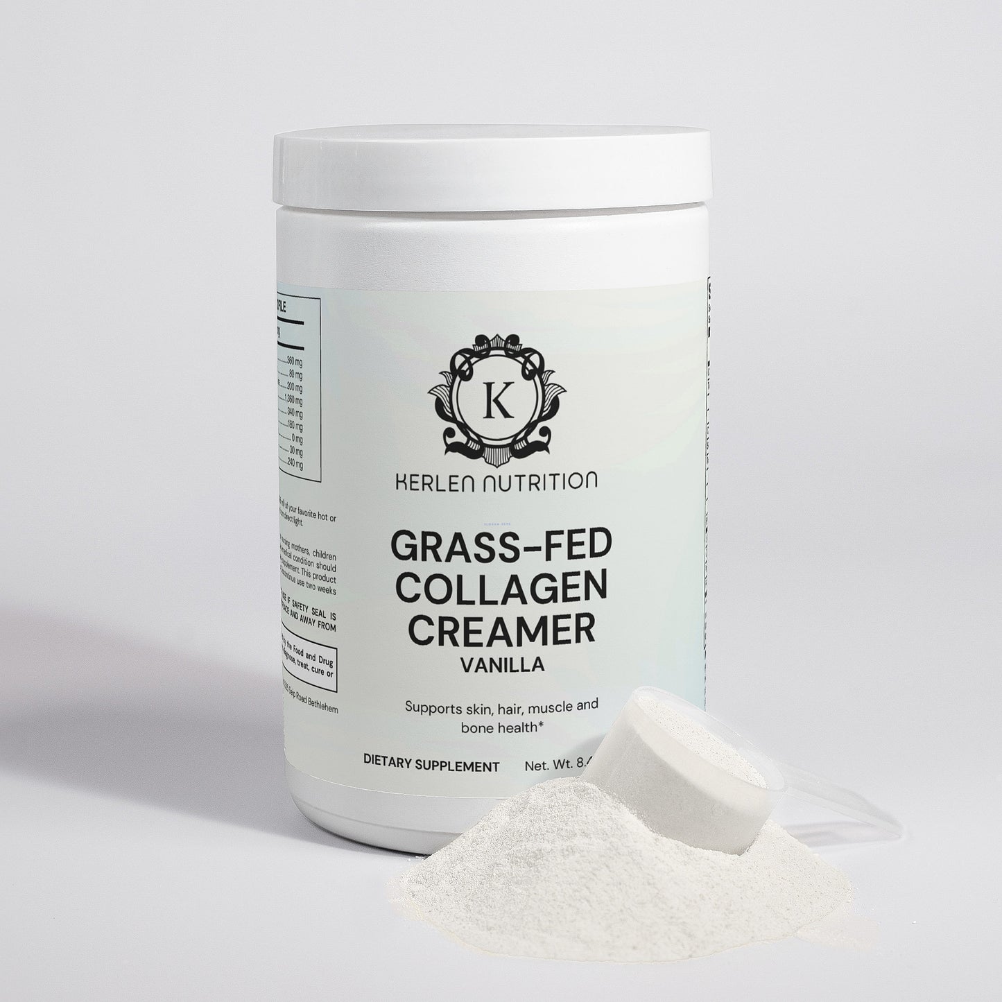 Grass-Fed Collagen Creamer (Vanilla)