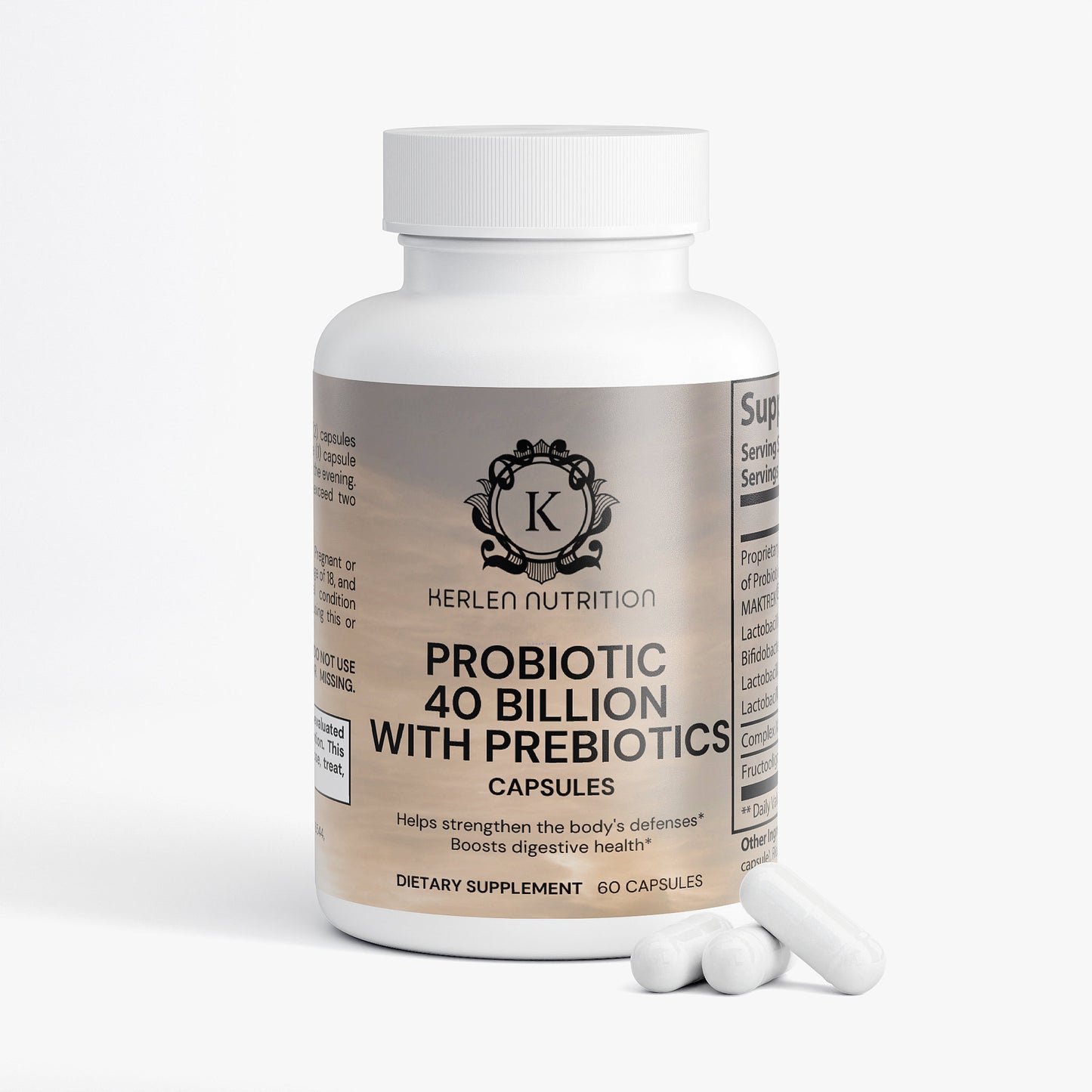 Probiotic 40 Billion with Prebiotics