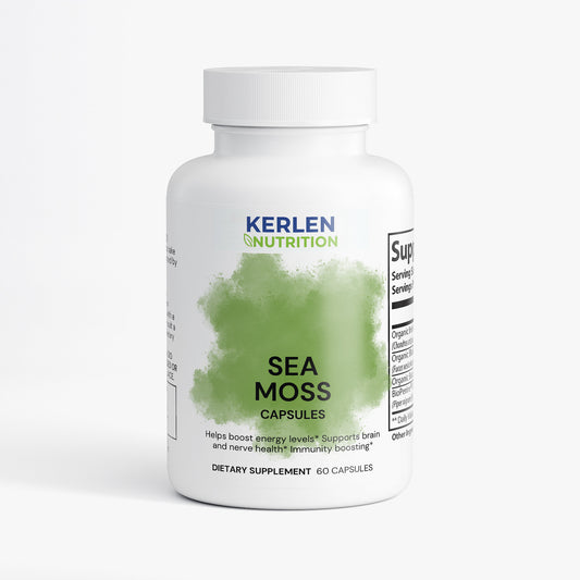 Sea Moss Capsules w Bladderwack and Burdock