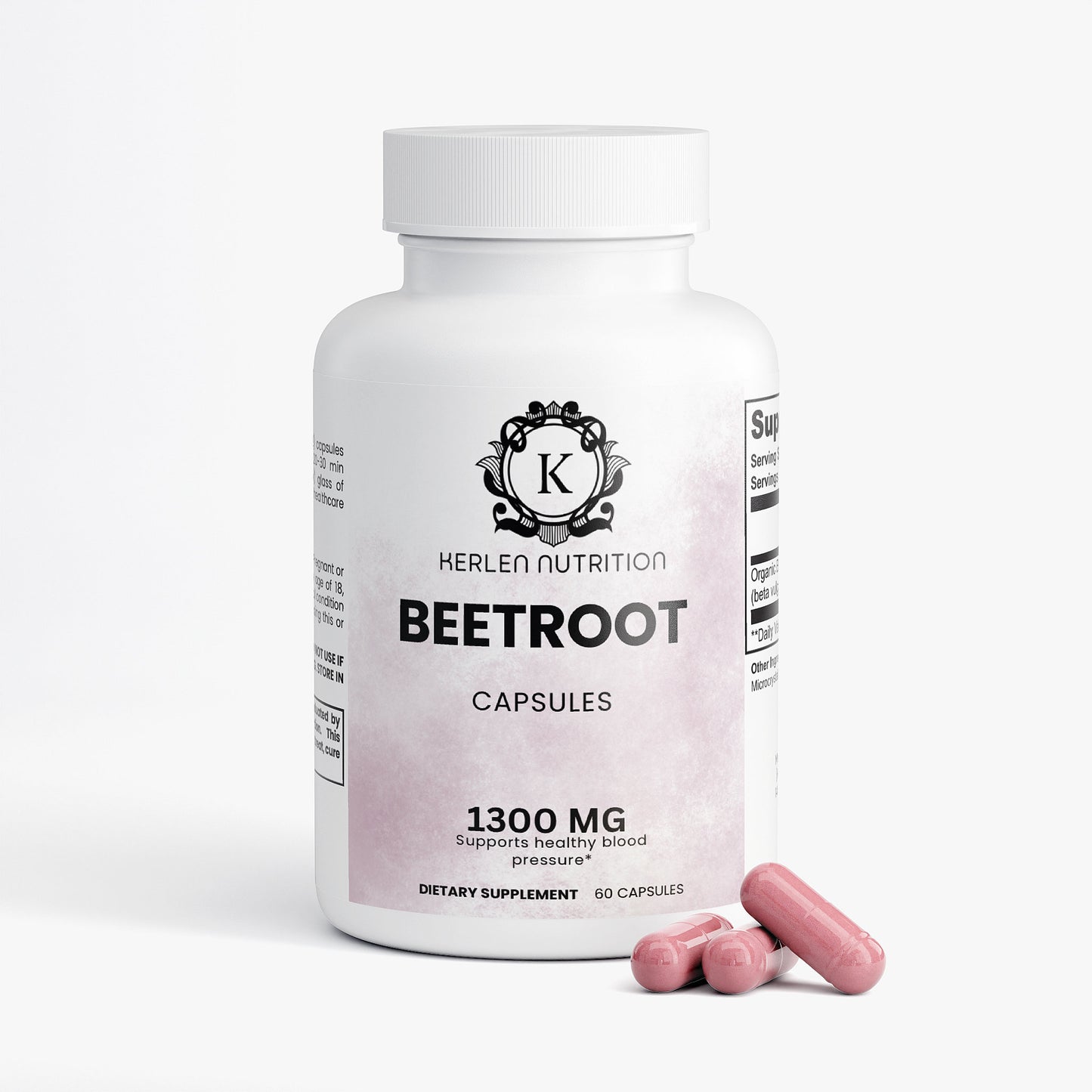 Beetroot Capsules 60 ct 1300mg