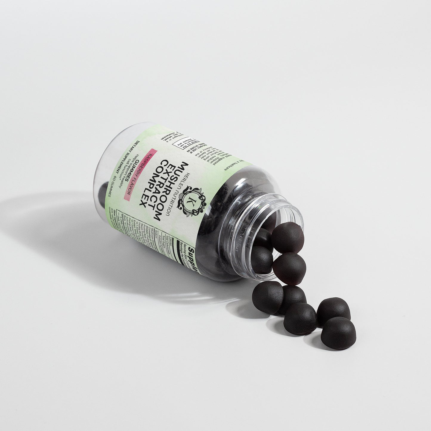 Mushroom Extract Complex with  Shiitake Maitake Lion’s Mane Raspberry Flavor