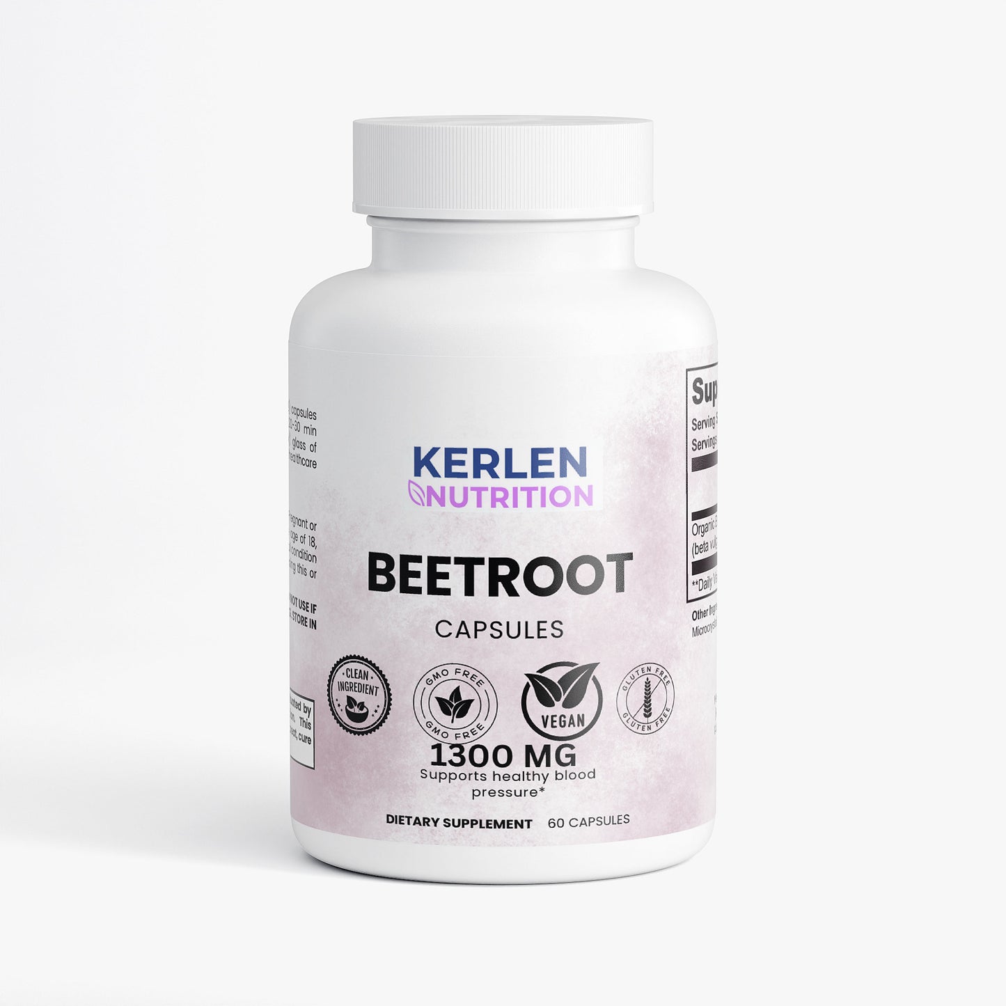 Beetroot Capsules 60 ct 1300mg