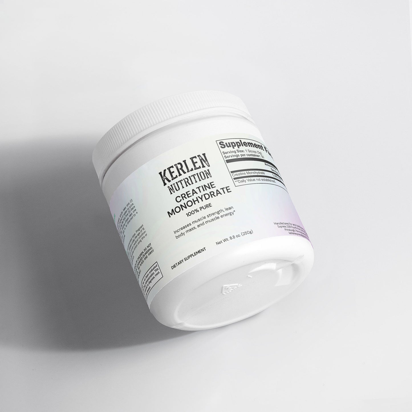 Creatine Monohydrate 100& Pure 5000 mg