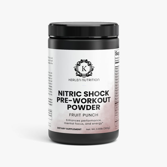 Nitric Shock Pre-Workout Powder (Fruit Punch)