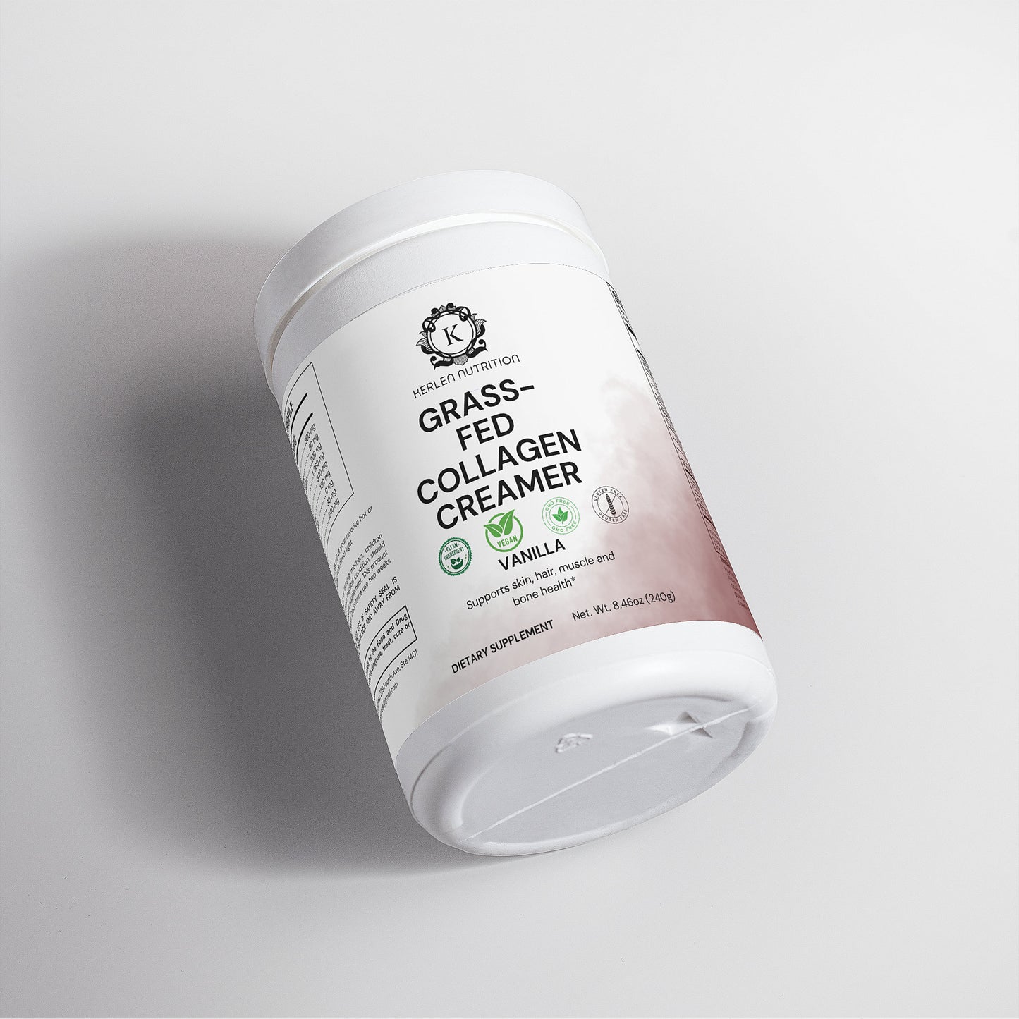 Grass-Fed Collagen Creamer (Vanilla)