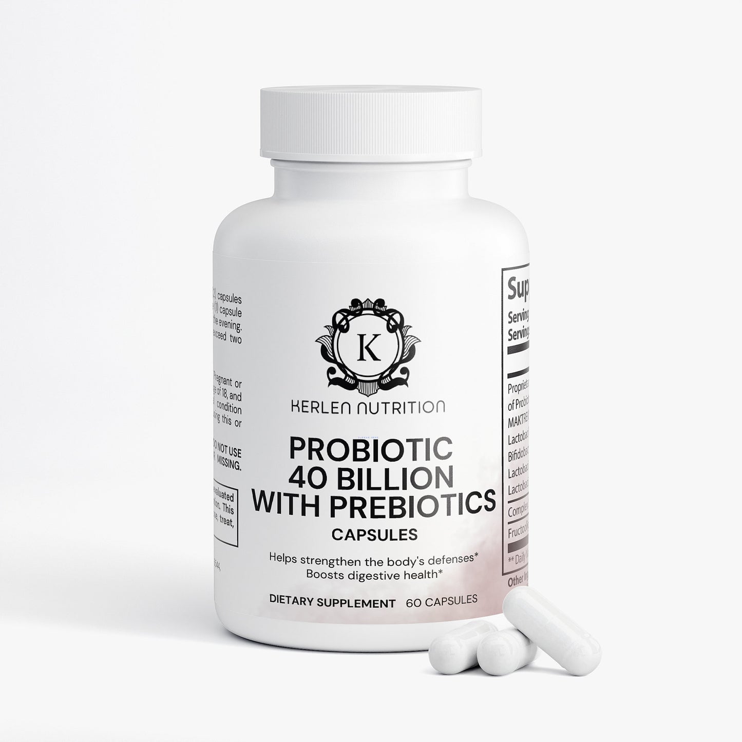 Probiotic 40 Billion with Prebiotics