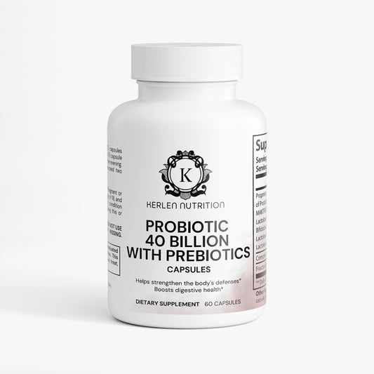 Probiotic 40 Billion with Prebiotics