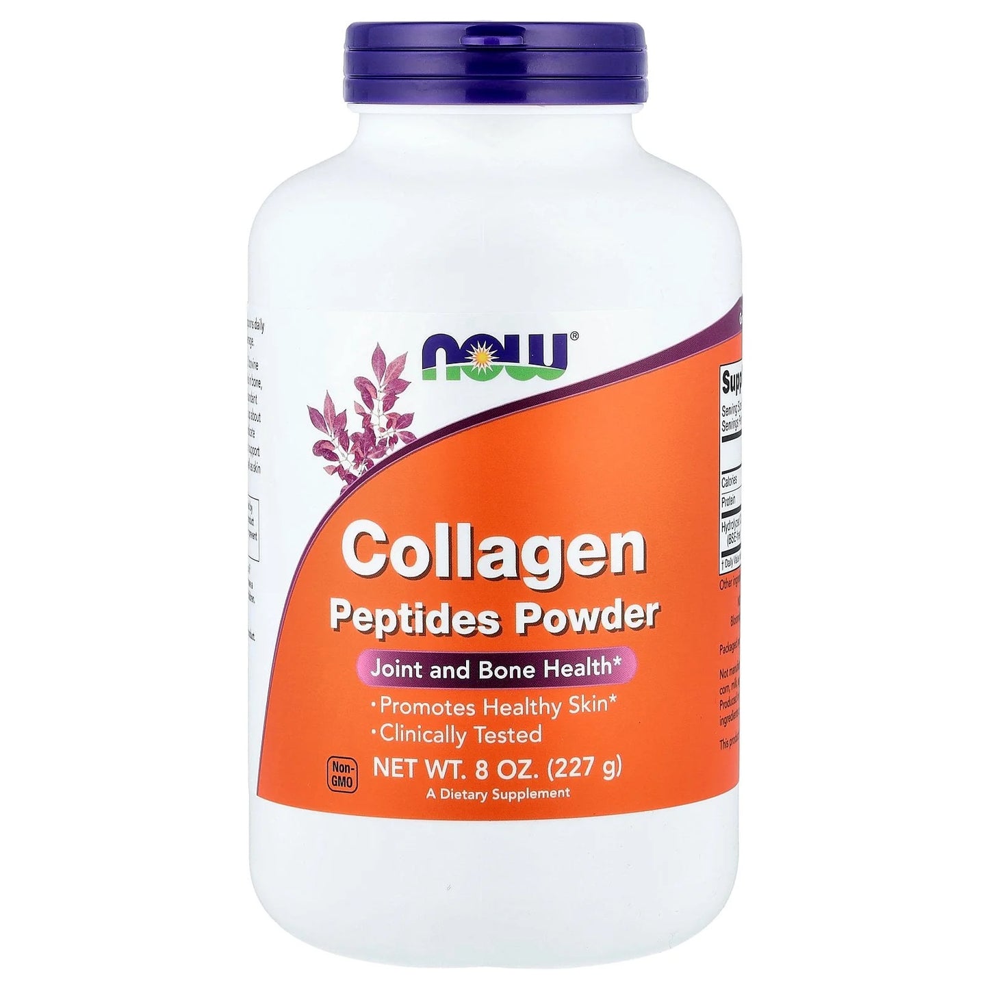 Foods Collagen Peptides 8 Oz Powder