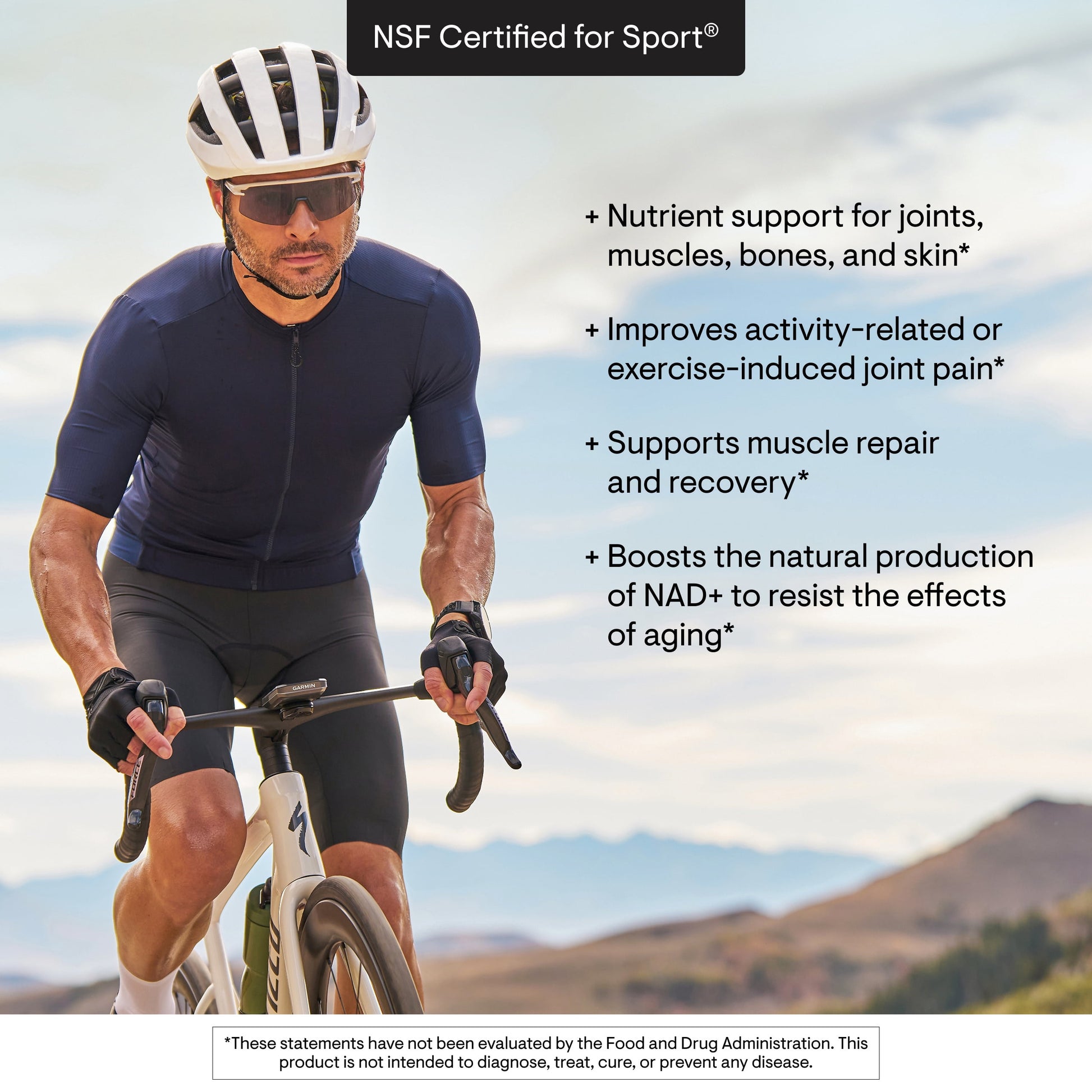 - Collagen Fit - Unflavored Collagen Peptides Powder with Nicotinamide Riboside - 15G of Collagen Peptides and 14G Protein per Serving - NSF Certified for Sport - 17.8 Oz - 30 Servings