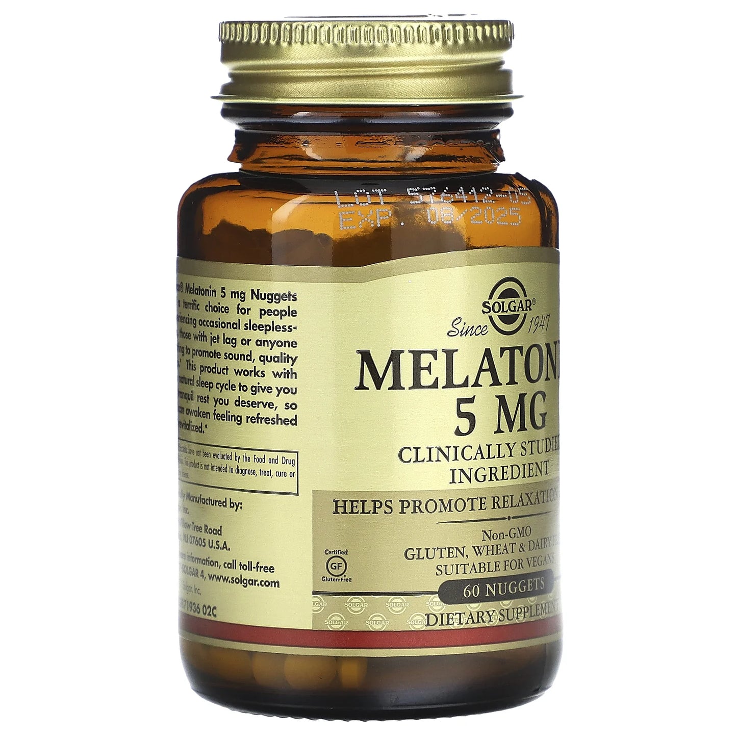 Melatonin 5 Mg Nuggets - 60 Ct