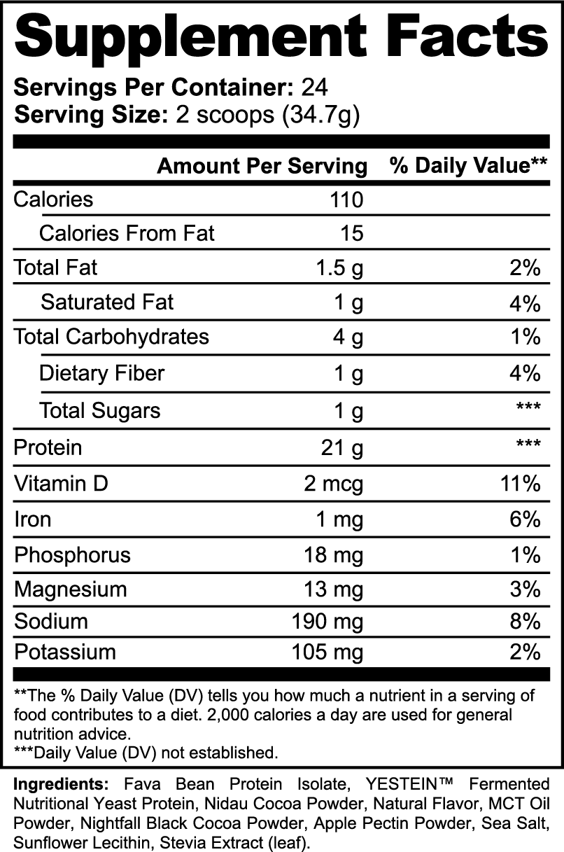 Plant Protein (Chocolate) 850g Gluten Free