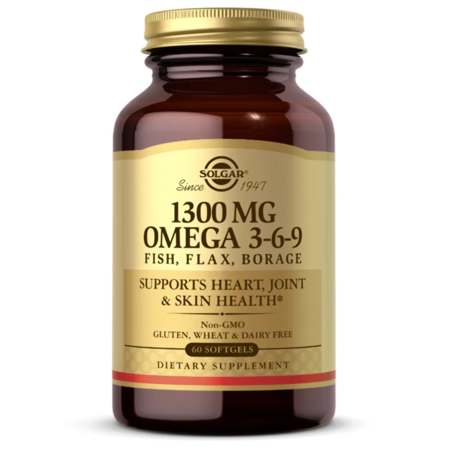 Omega-3-6-9 EFA 1300 Mg Softgels, 120 Ct