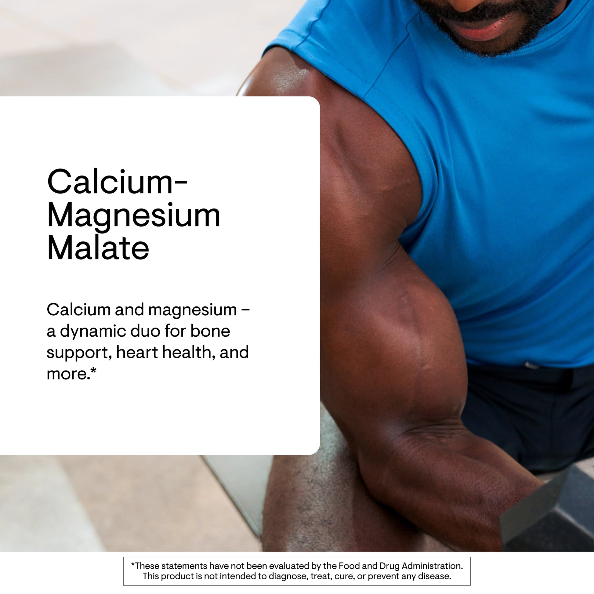 - Calcium-Magnesium Malate - Gluten-Free Supplement with Magnesium & Calcium Supports Bone Health & Muscle Fatigue* - 240 Capsules