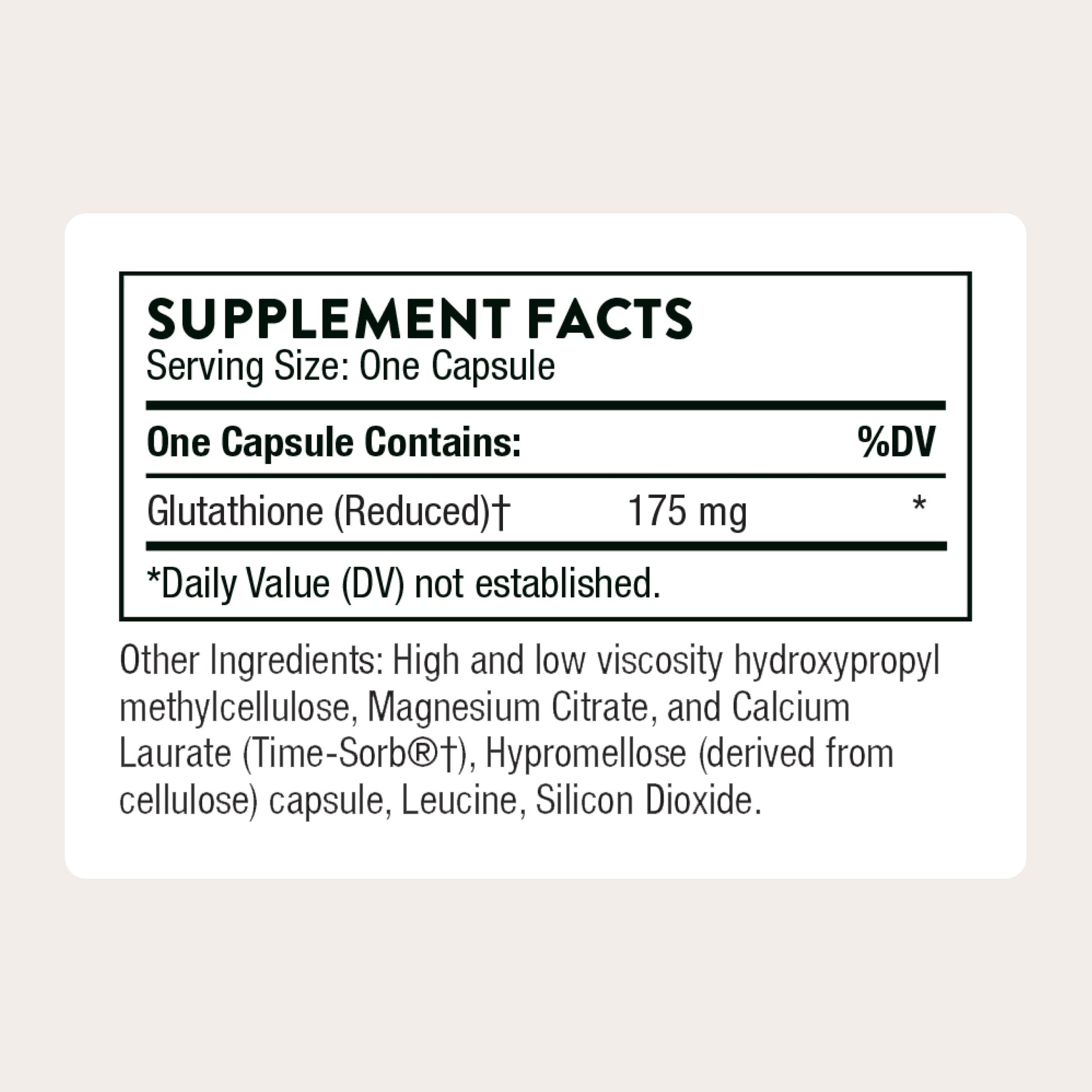 - Glutathione-Sr - Sustained-Release Glutathione for Antioxidant Support* - 60 Capsules