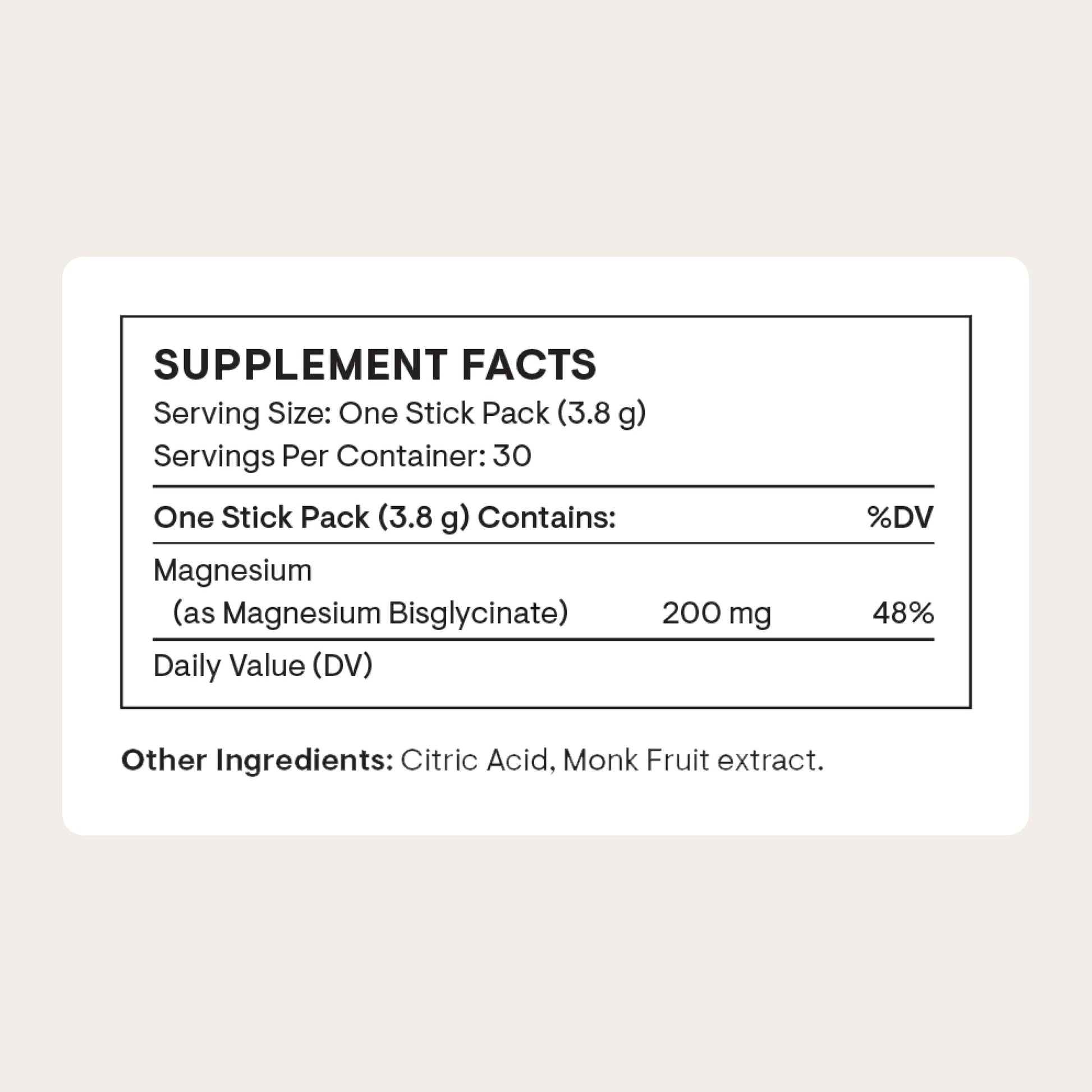 - Magnesium Bisglycinate - Powdered Magnesium Formula - Support Restful Sleep, Muscle Relaxation, Heart Health, and Metabolism* - NSF Certified for Sport - 30 Servings - 0.13 per Stick Pack