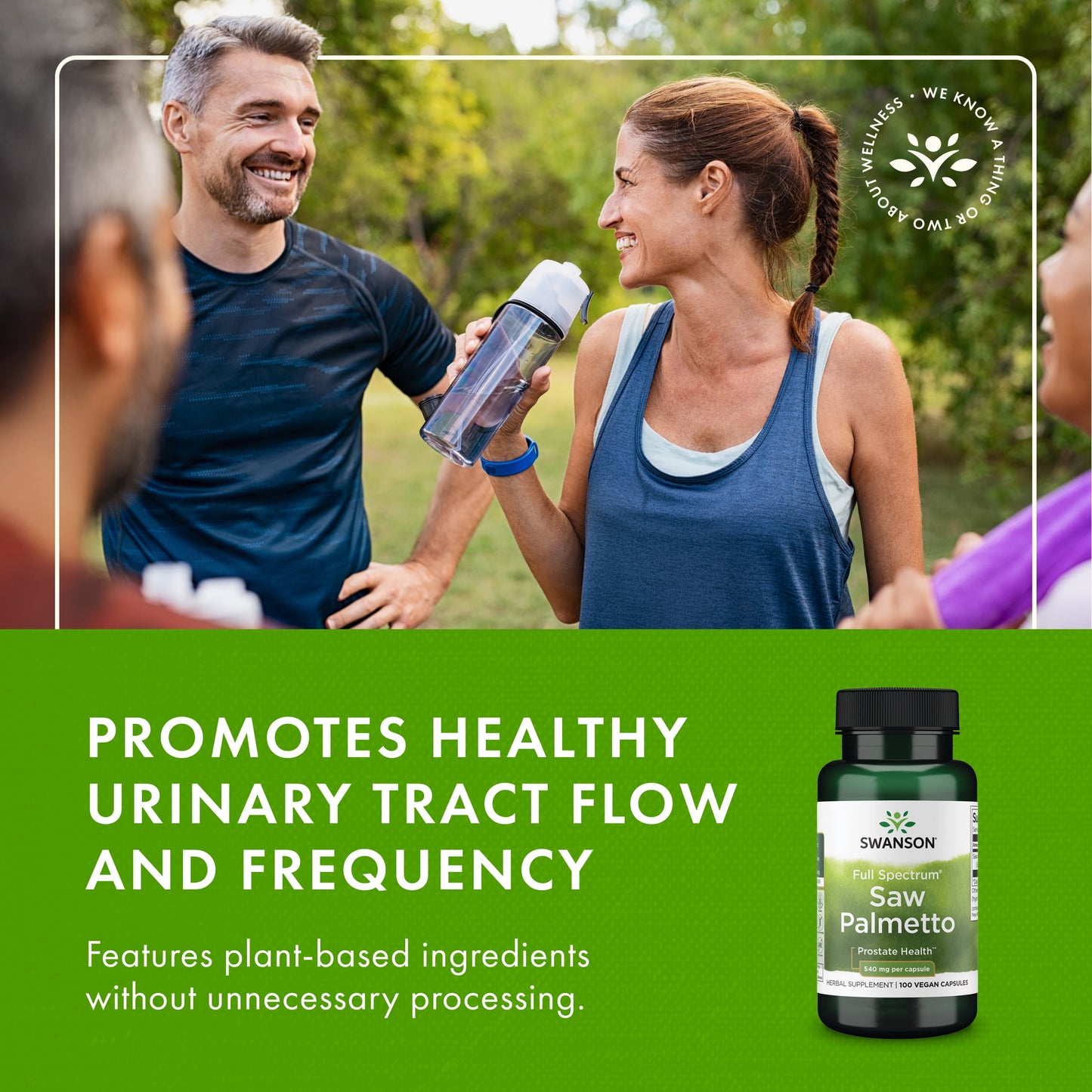 Saw Palmetto - Herbal Supplement Promoting Male Prostate Health Support - Natural Hair Supplement & Urinary Health Support - 540 Mg 100 Capsules