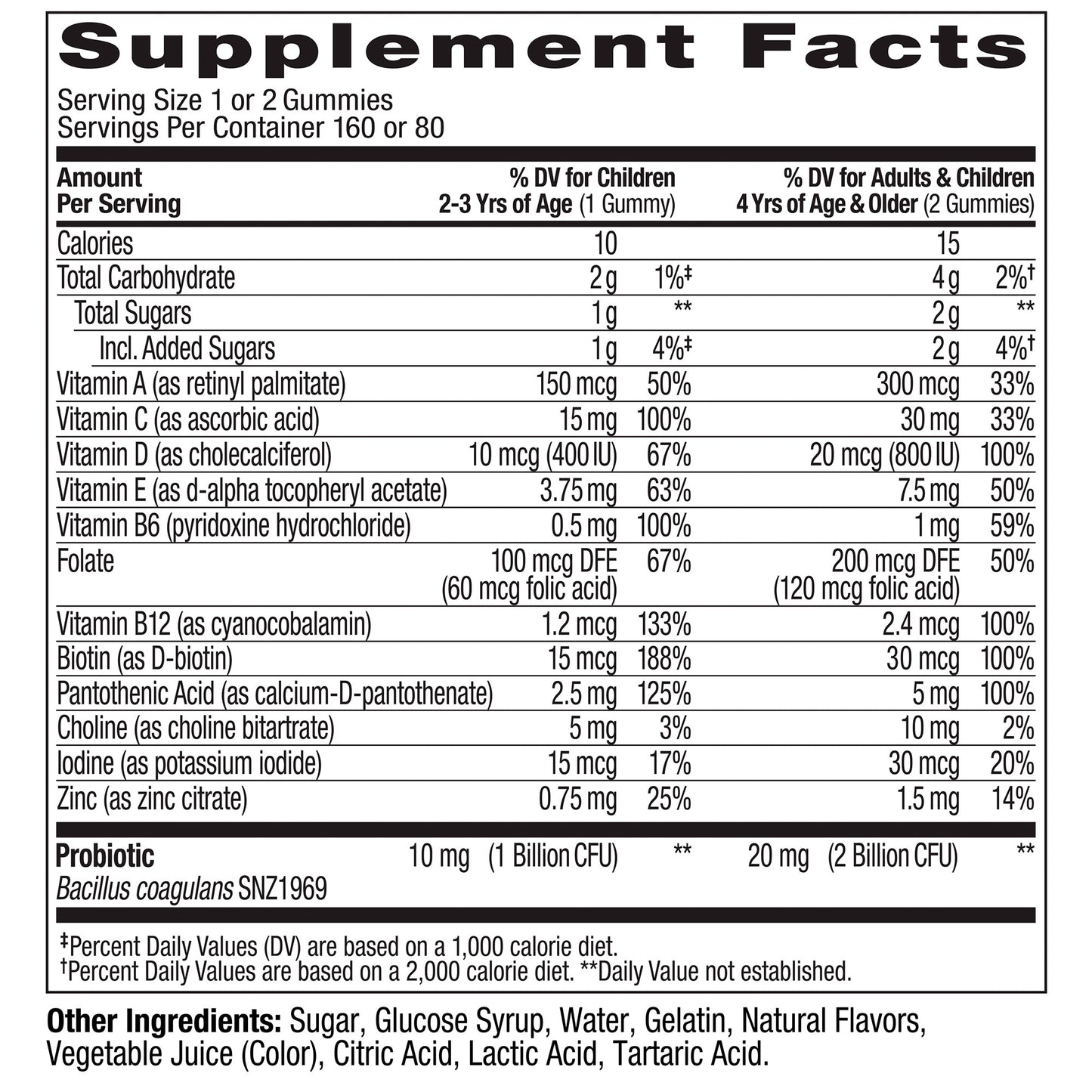 OLLY Kids Multivitamin & Probiotic, 160 Gummies