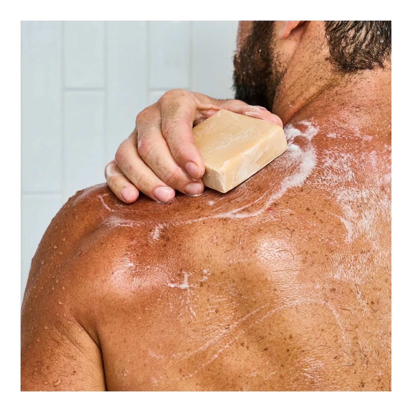 Mens Bar Soap Sensitive Skin, Natural Bar Soap for Men, Mango Butter, 5 Oz