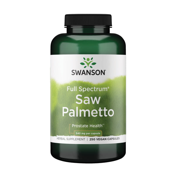 Saw Palmetto - Herbal Supplement Promoting Male Prostate Health Support - Natural Hair Supplement & Urinary Health Support - 540 Mg 250 Capsules