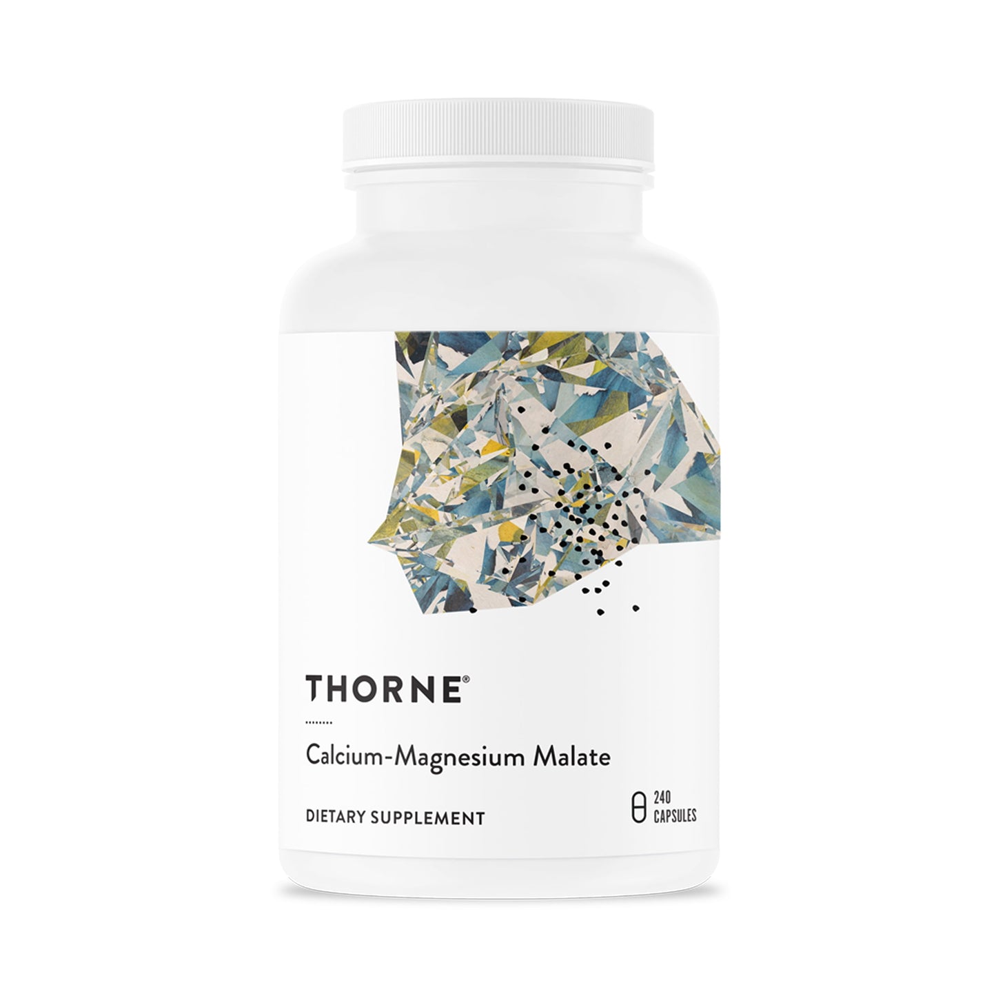 - Calcium-Magnesium Malate - Gluten-Free Supplement with Magnesium & Calcium Supports Bone Health & Muscle Fatigue* - 240 Capsules