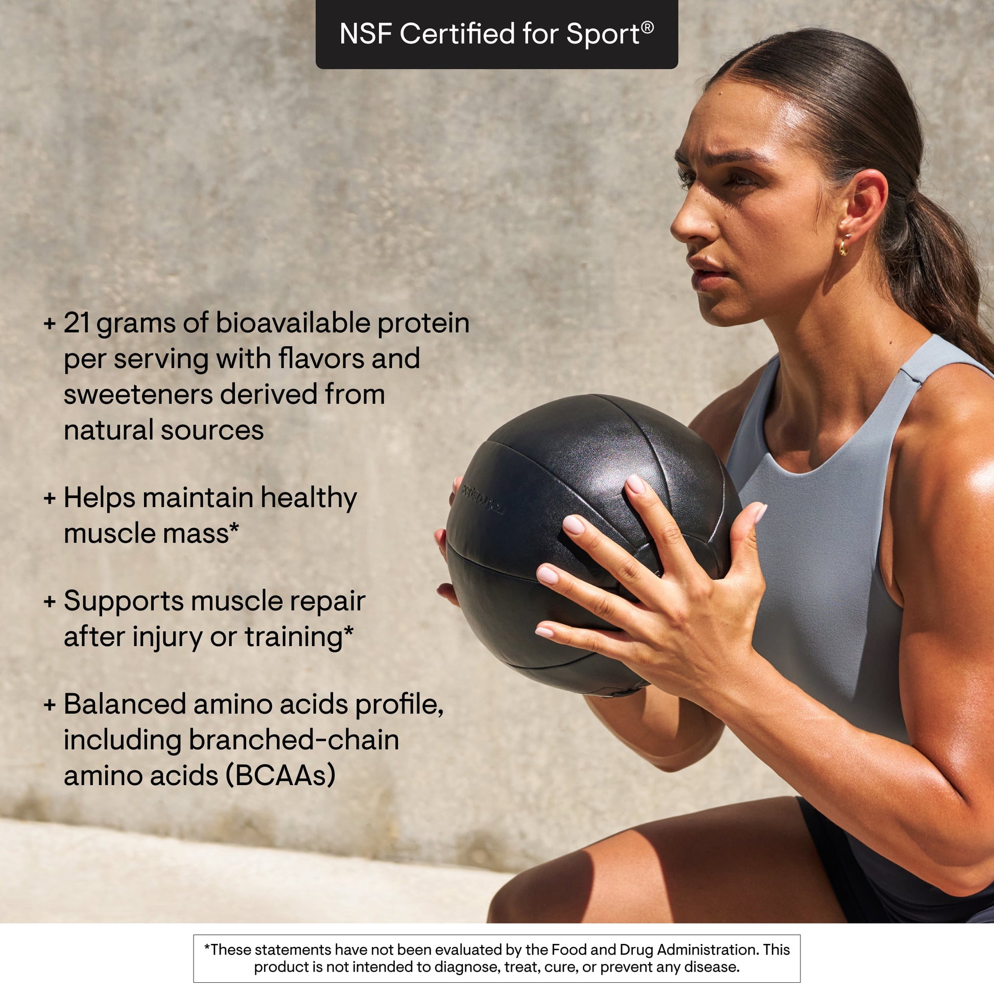 - Whey Protein Isolate - 21 Grams of Easy-To-Digest Whey Protein Powder - NSF Certified for Sport - Vanilla - 29.5 Ounces - 30 Servings