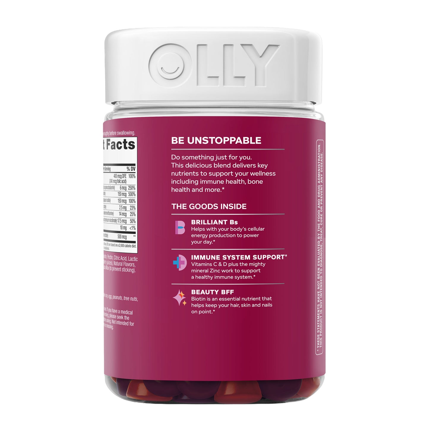 OLLY Women'S Multivitamin Gummy, 200 Gummies