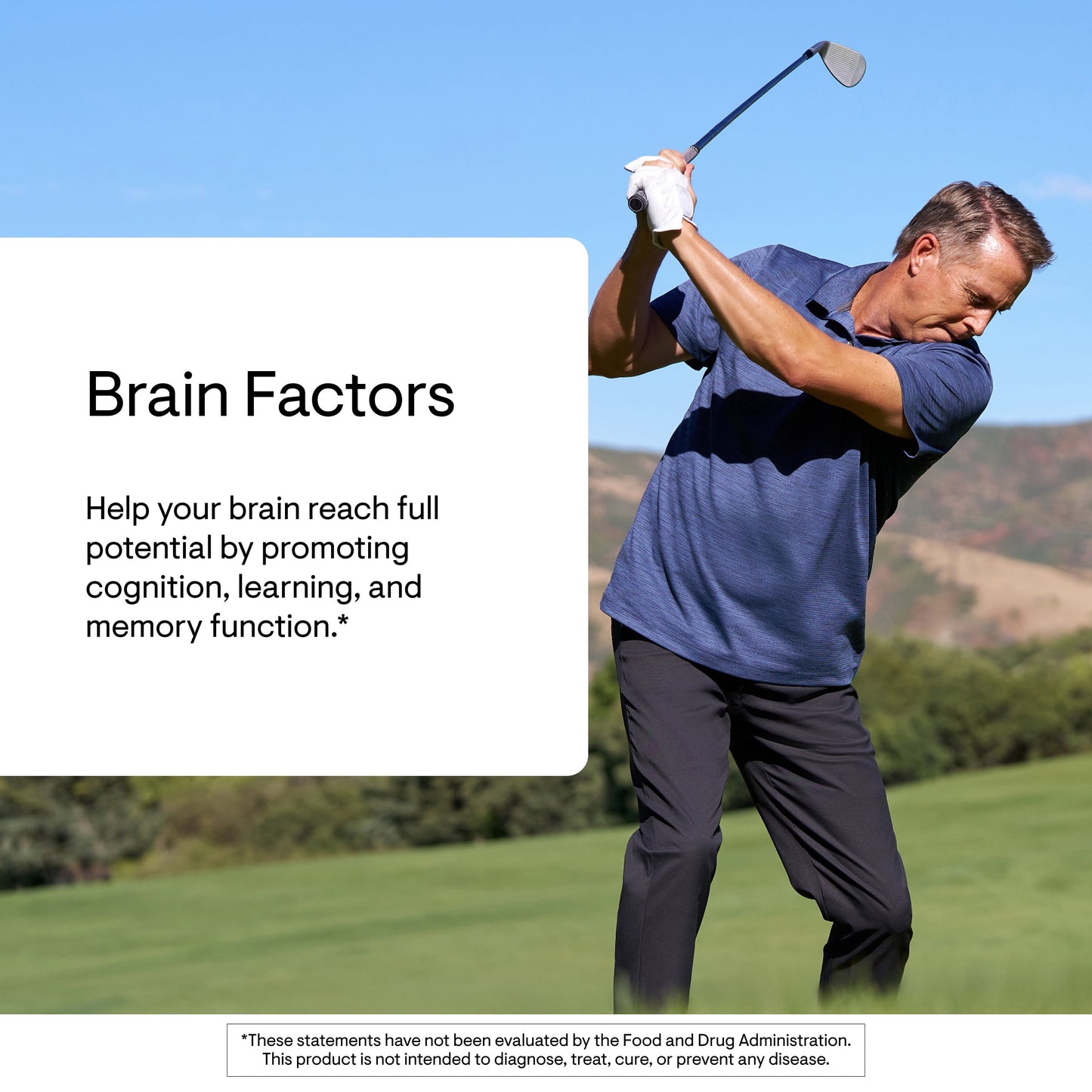 - Brain Factors - Brain Health Supplement with Nicotinamide Riboside, Coffee Fruit Extract & Betaine Anhydrous - Supports Learning, Memory & Cognition* - 30 Servings