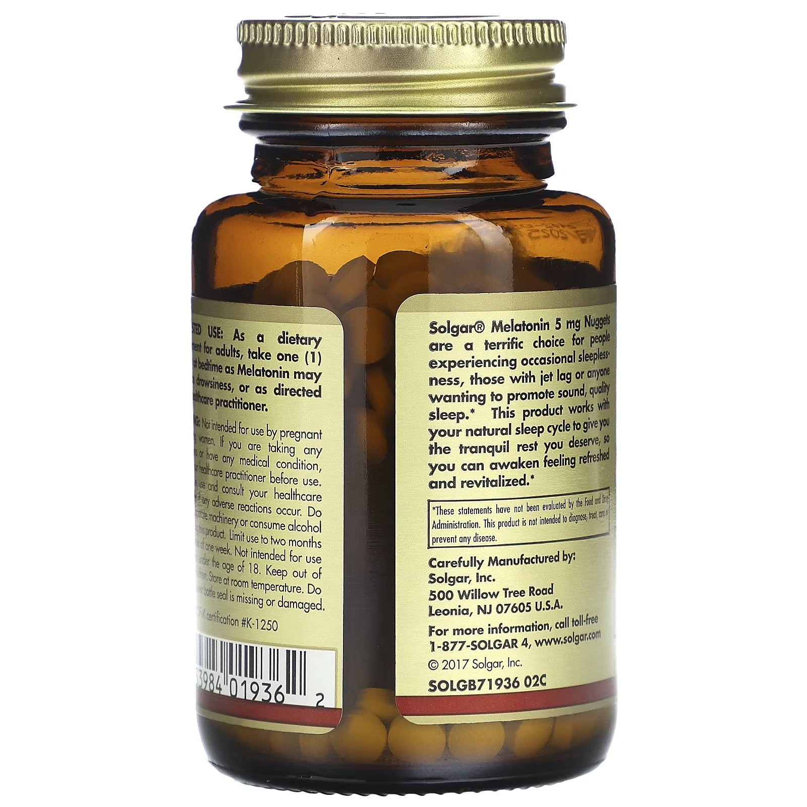 Melatonin 5 Mg Nuggets - 60 Ct