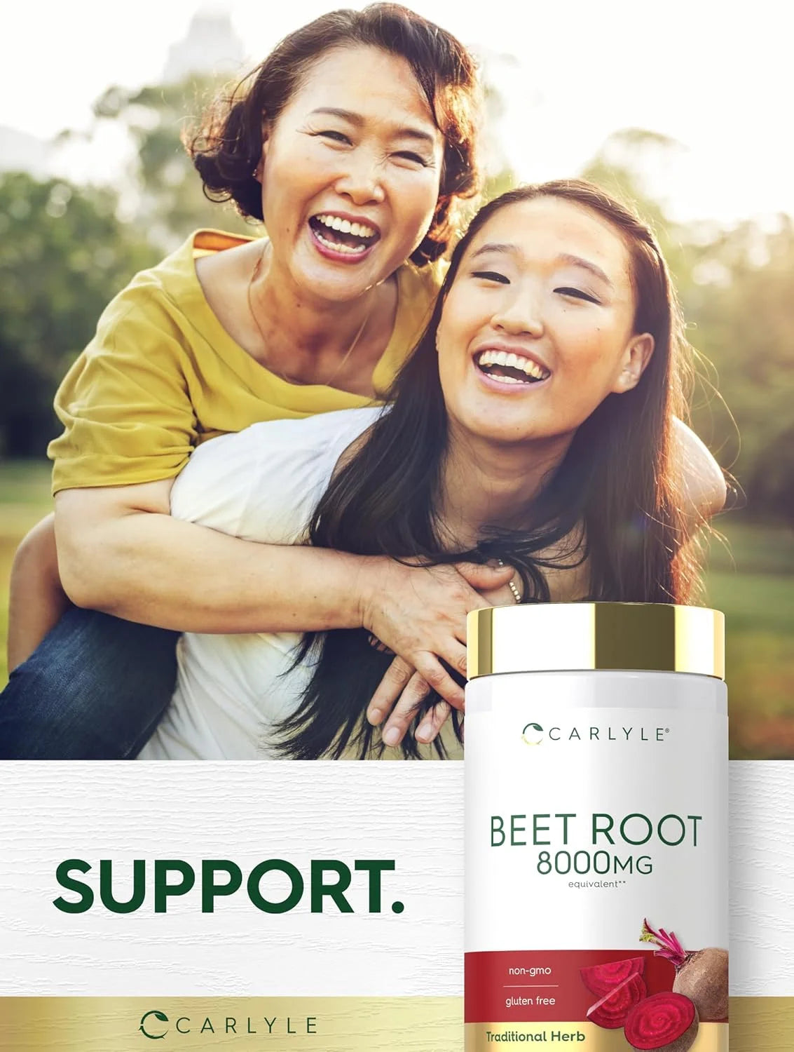 Beet Root Capsules | 8000 Mg | 120 Count | Supplement for Men and Women | by